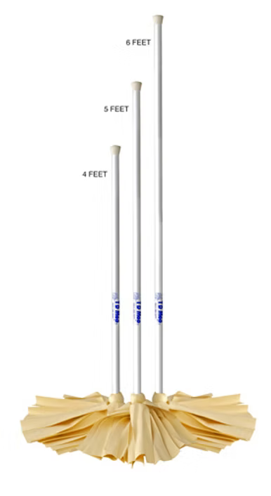 TD-MOP DOUBLE WHITE DELUXE 5'