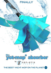 THE YOT-MOP WITH ABSROBER CHAMOIS (SHAMMY) MATERIAL