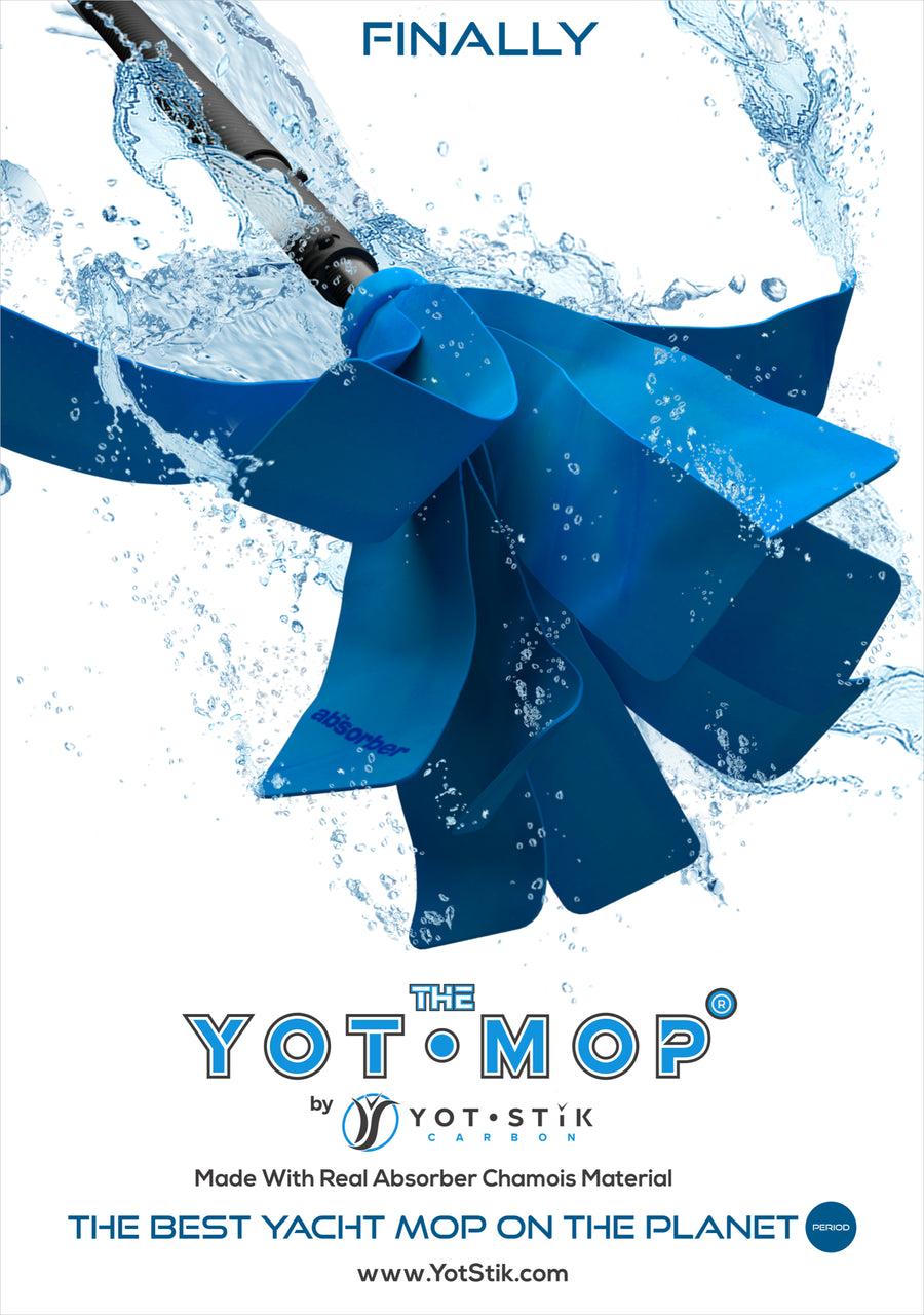 THE YOT-MOP WITH ABSROBER CHAMOIS (SHAMMY) MATERIAL