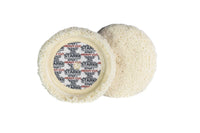 STARKE YACHT CARE SINGLE SIDED STEP 1 WHITE WOOL HEAVY CUT BUFFING PAD